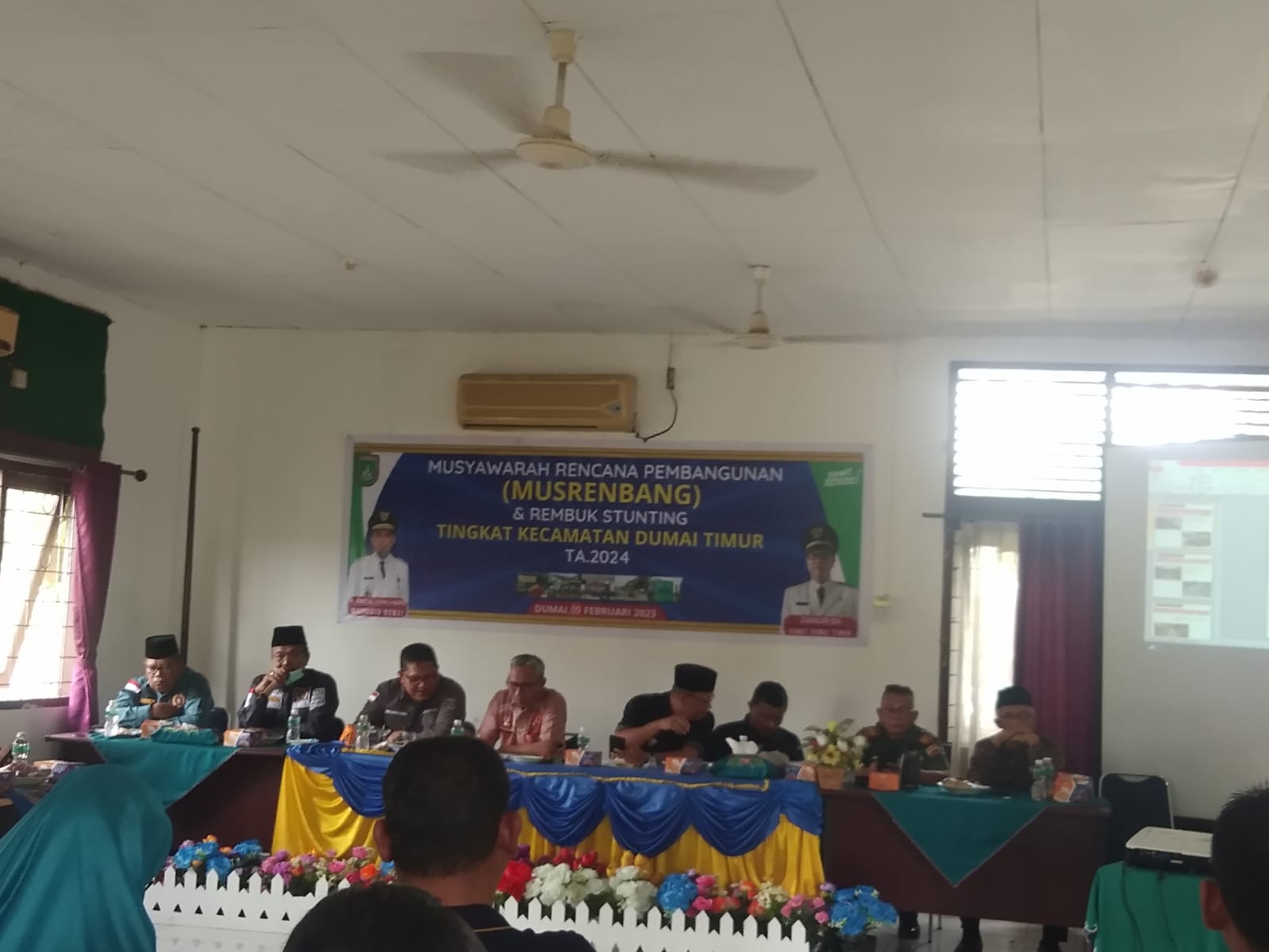 Musyawarah Rencana Pembangunan dan Rembuk Stunting Kecamatan Dumai Timur